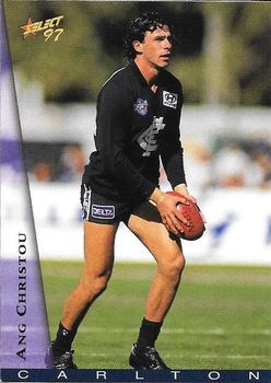 1997 Select AFL Ultimate Series #68 Ang Christou Front
